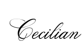 Cecilian Font Image