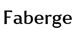 Faberge Font Image