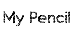 My Pencil Font Image