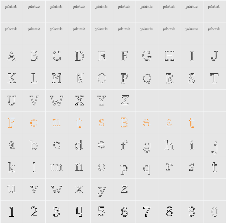 Carpe Diem Character Map