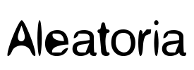 Aleatoria Font Image