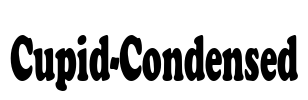 Cupid-Condensed Font Image