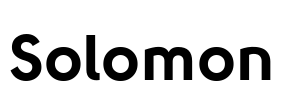 Solomon Font Image