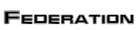 Federation Font Image