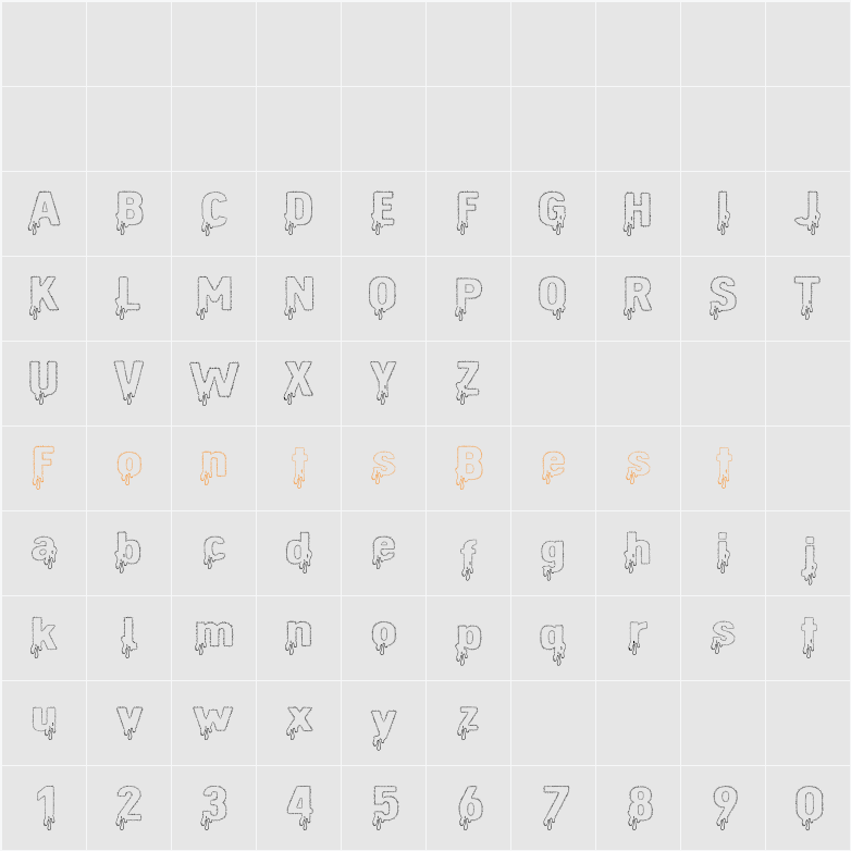 AnimalCasualty Character Map