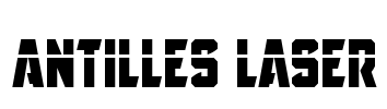 Antilles Laser Font Image