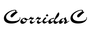 CorridaC Font Image