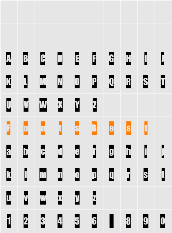 Capsle Character Map