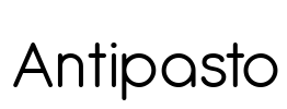 Antipasto Font Image