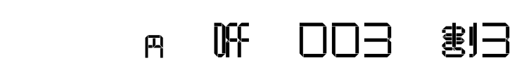 DF-SJOT003-W3 Font Image