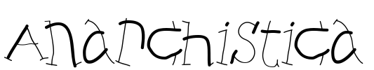 Anarchistica Font Image