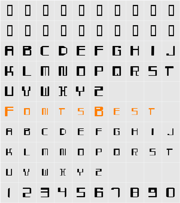 Mayday Character Map