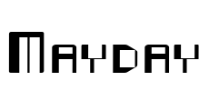 Mayday Font Image