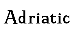 Adriatic Font Image