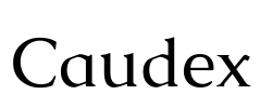 Caudex Font Image