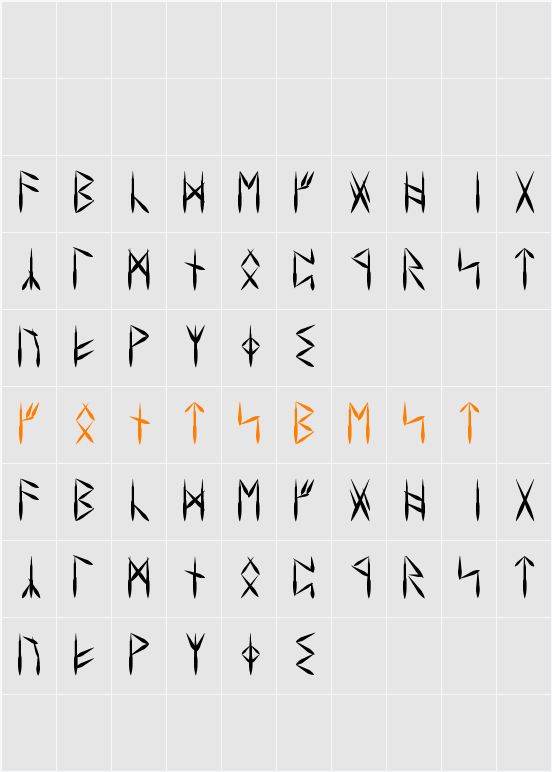 RuneAMN_KnifeAr Character Map