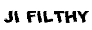 JI-Filthy Font Image