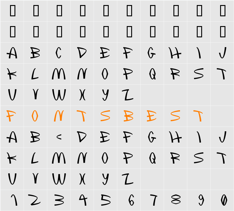 McLawsuit Character Map