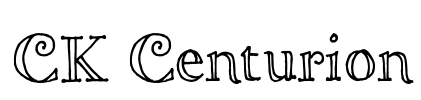 CK Centurion Font Image