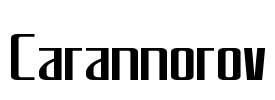 Carannorov Font Image