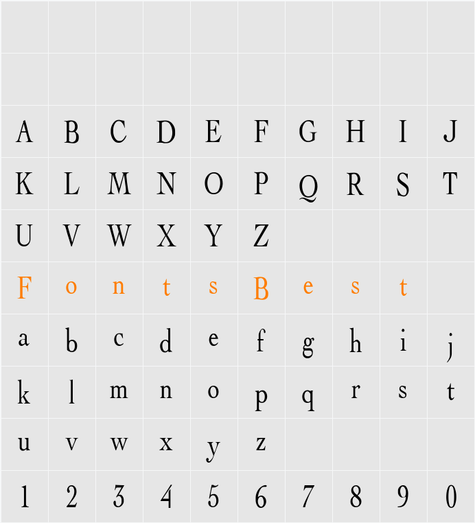 Albatross Character Map