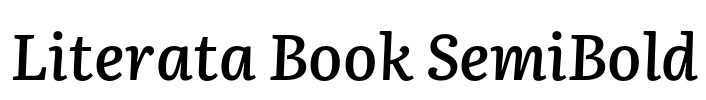 Literata Book SemiBold