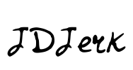 JDJerk Font Image