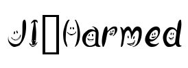 JI-Harmed Font Image