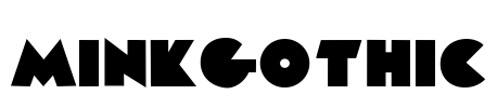 MinkGothic Font Image