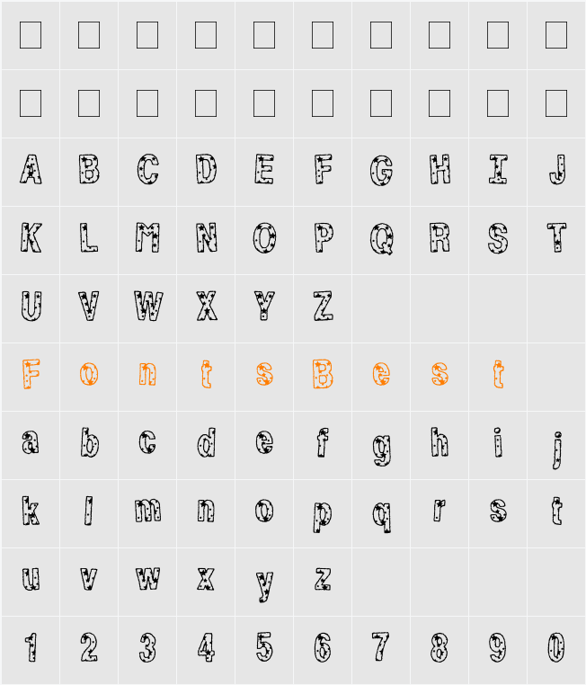 By Starlight Character Map