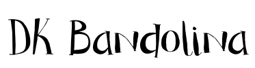 DK Bandolina Font Image