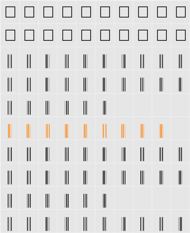 C39P24DhTt Character Map