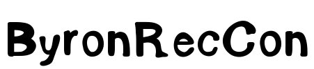 ByronRecCon Font Image