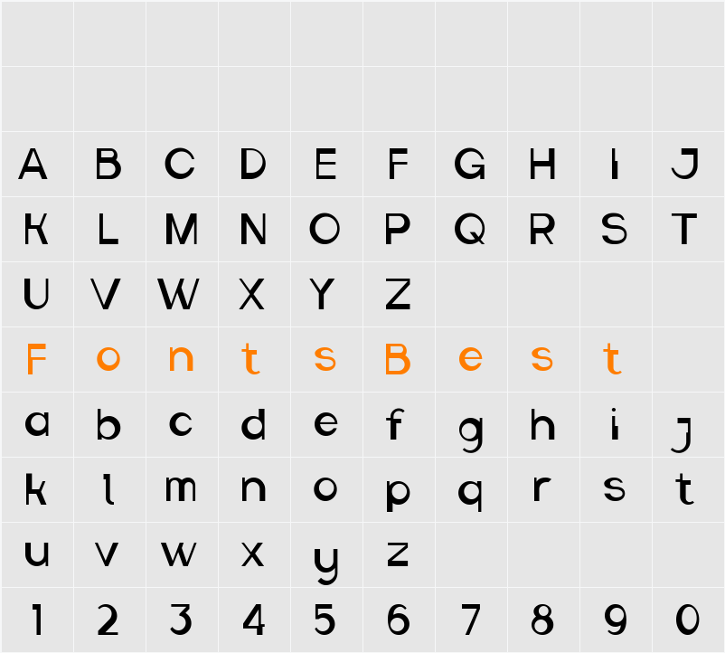 Desyatiy Character Map