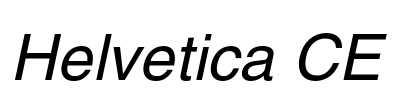 Helvetica CE