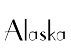 Alaska Font Image