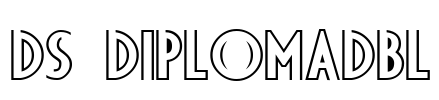 DS DiplomaDBL Font Image