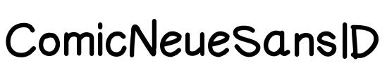 ComicNeueSansID Font Image