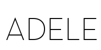 ADELE Font Image