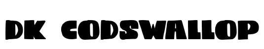 DK Codswallop Font Image