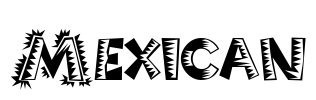 Mexican Font Image