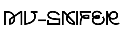 MV-SKIFER Font Image