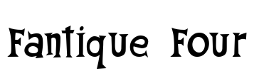 Fantique Four Font Image