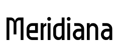 Meridiana Font Image