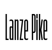 Lanze Pike Font Image