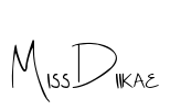 Miss Diikae Font Image