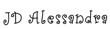 JD Alessandra Font Image