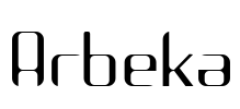 Arbeka Font Image