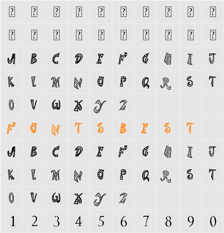 Anywhere But Home Character Map