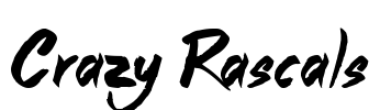 Crazy Rascals Font Image